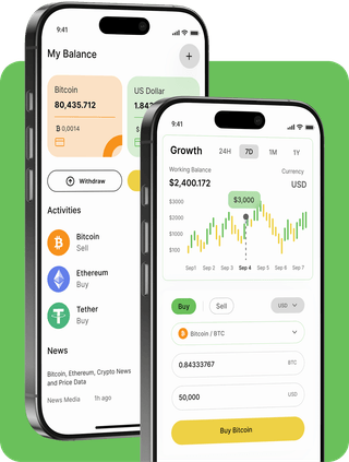 Giveaway Opportunity trading platform with live market data